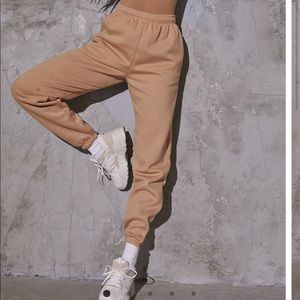 PLT Taupe Sweatpants Joggers